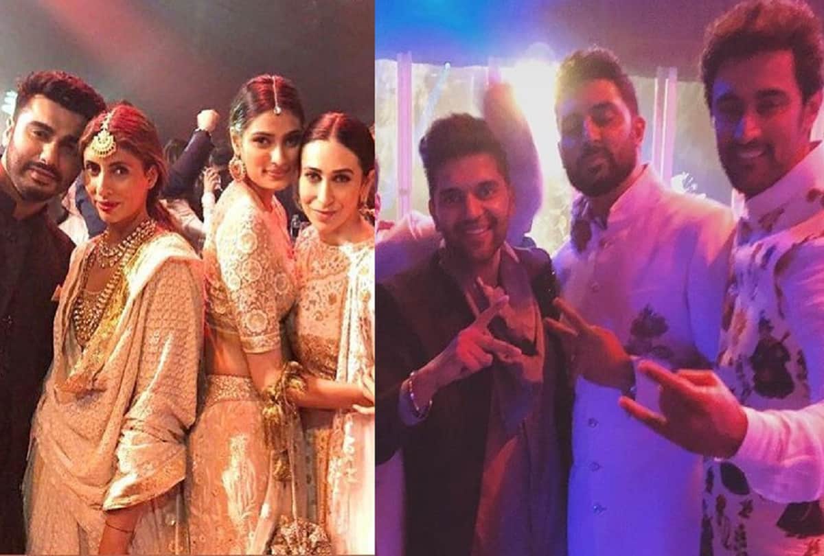 Abhishek Bachchan And Karisma Kapoor Attend Mohit Marwah Wedding At UAE