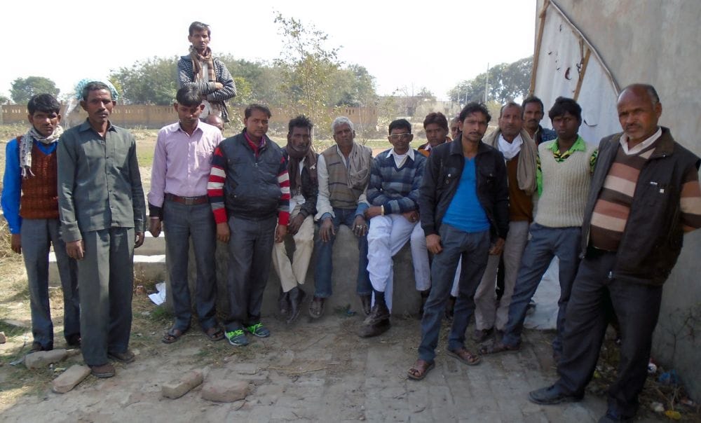 elderly woman murdered in kasganj
