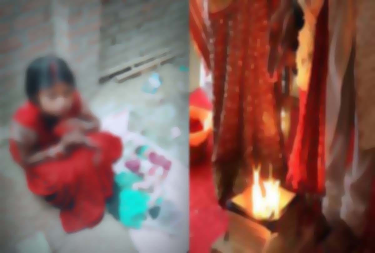 newly Bride gives birth on her wedding day