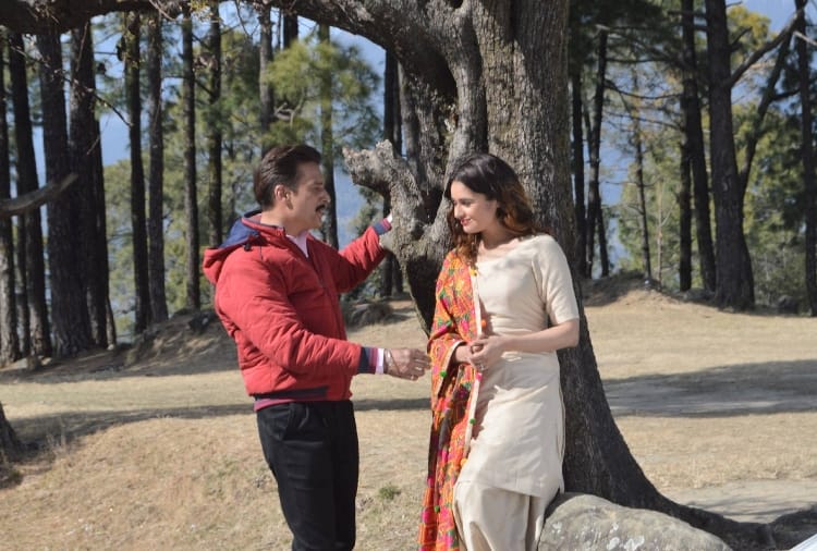 bollywood actor jimmy shergill and yuvika chaudhary movie shooting in dharamshala