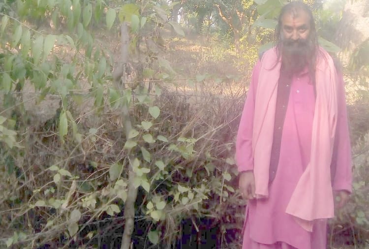 Mahant Rupeshwar giri planted 5000 trees