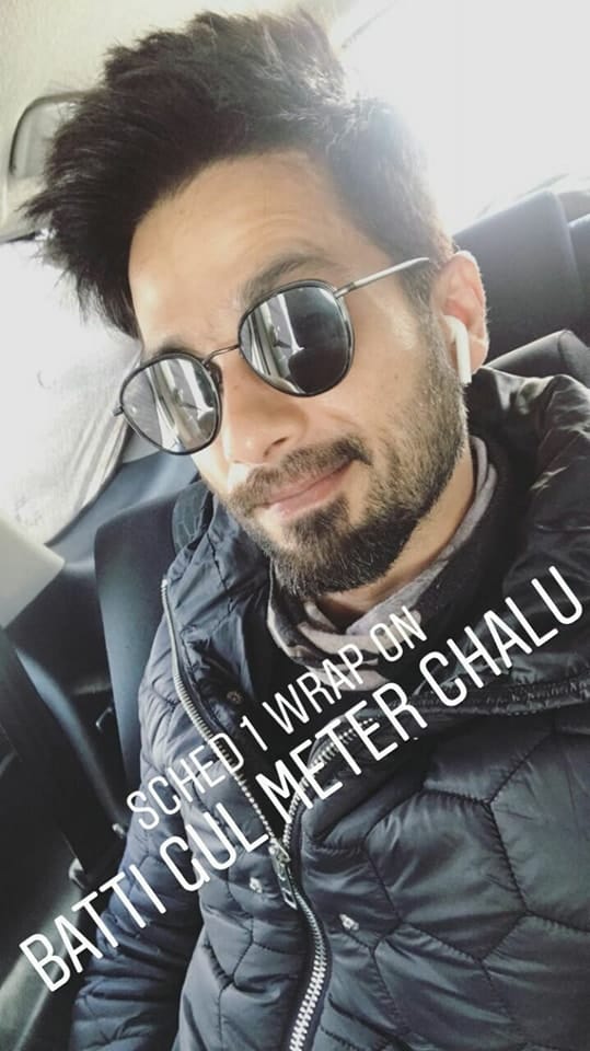 Shahid kapoor return to mumbai for his birthday