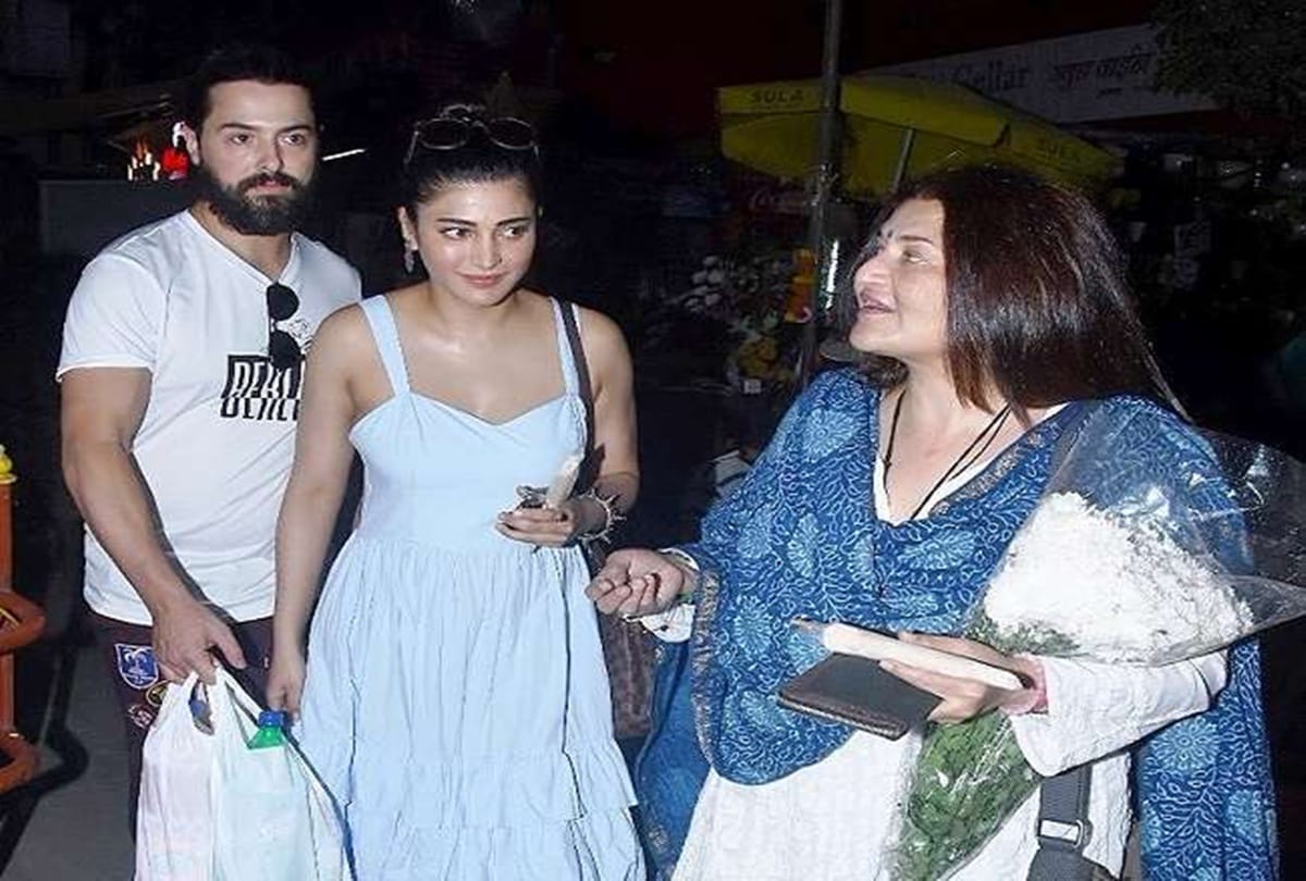 shruti hassan shared a picture of her rumored boyfriend michael corsale