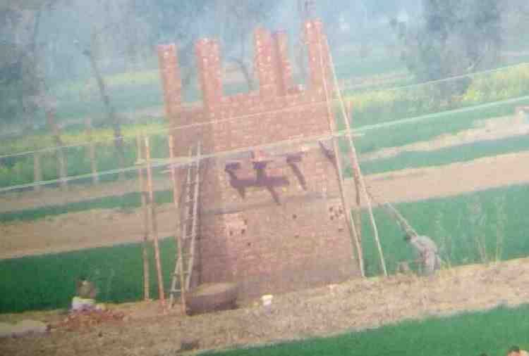 Pakistan Vigilence Tower on Indo Pak Border in Punjab