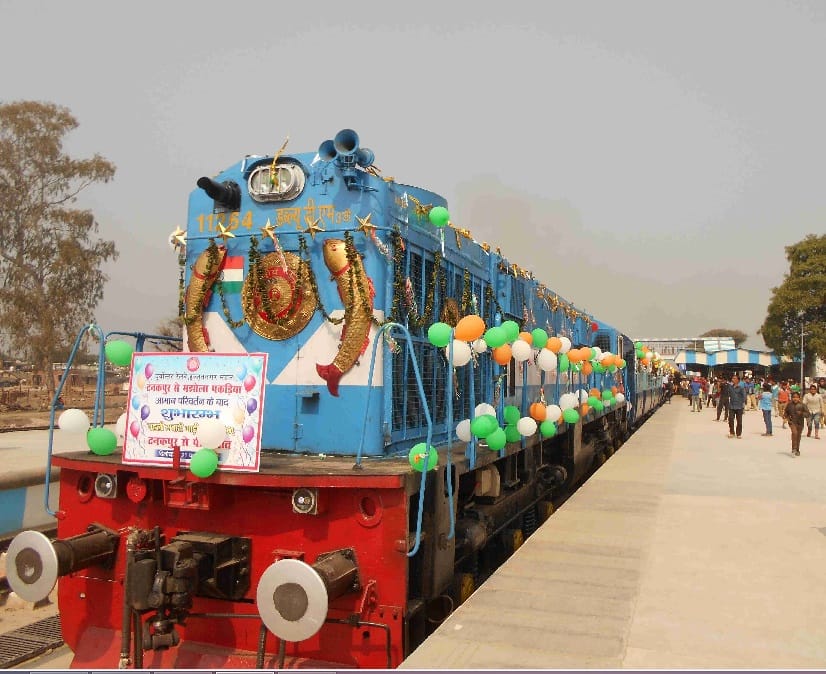 central minister ajay tamta inaugurate tanakpur pilibhit train