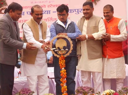 central minister ajay tamta inaugurate tanakpur pilibhit train