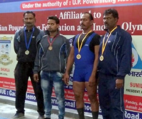weight lifters won two gold, three Silver and one bronze 