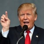 protest against Donald Trump in London over Trump talks with British PM Theresa May in Brexit plan