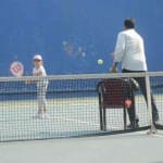 lara dutta daughter saira enters in limelight learning tennis with papa mahesh bhupathi