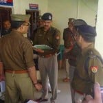 चौबेपुर थाने का मुआयना करते एसएसपी राम कृष्ण भारद्वाज