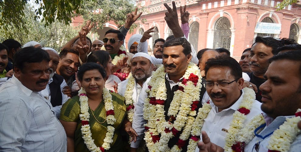BJP again lost in this UP city, Ikramuddin of SP became vice president