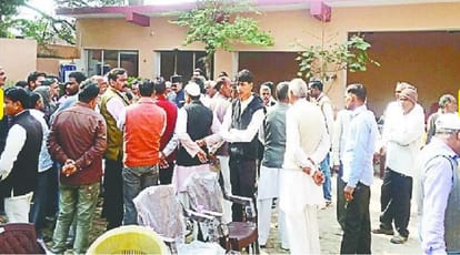 Last visit of BJP MLA Lokendra Chauhan, thousands of people arrived, funeral