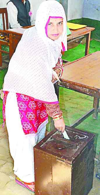 8.74 percent polling in Punjkhara