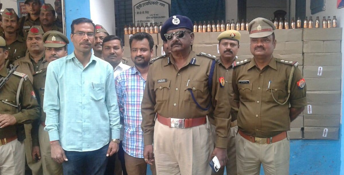 Millions of illegal liquor seized in Izhar