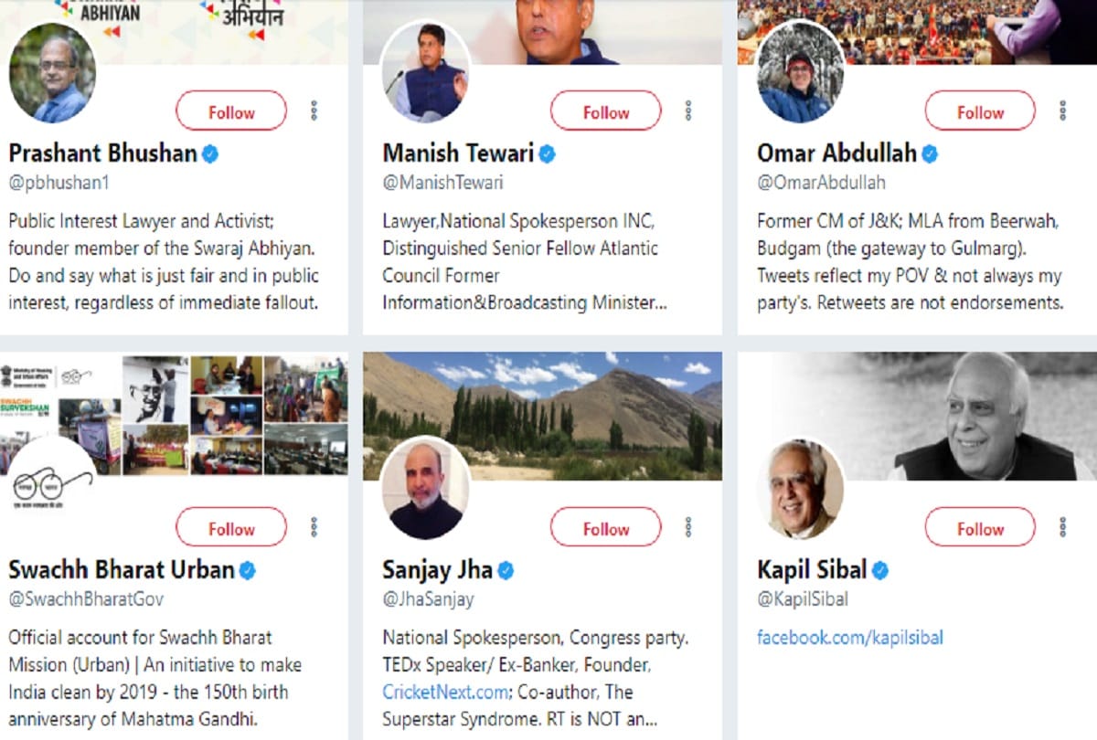 amitabh bachchan started following congress leaders on twitter
