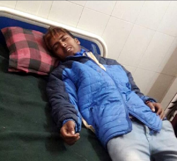 Bolero Accident in vikasnagar bride and groom injured