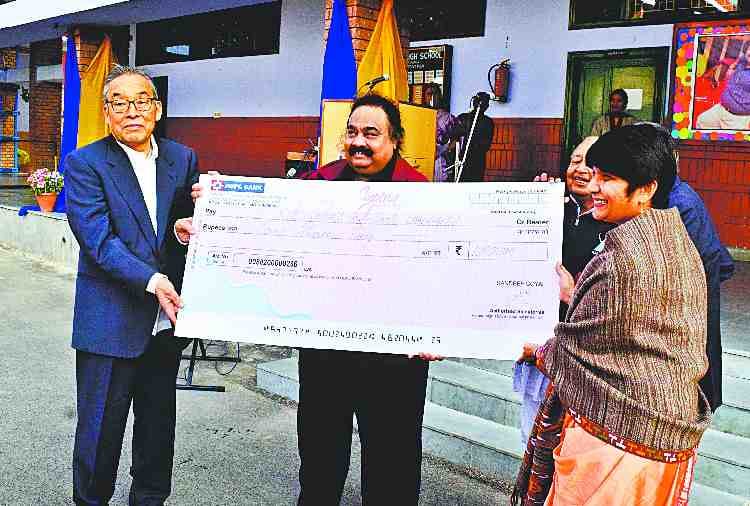 ad guru surender Goyal donated one crore to st. john's school chandigarh