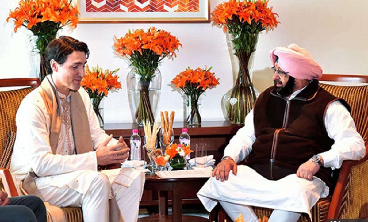Punjab CM Captain Amrinder Singh Statement on Canadaian PM Justin Trudeau
