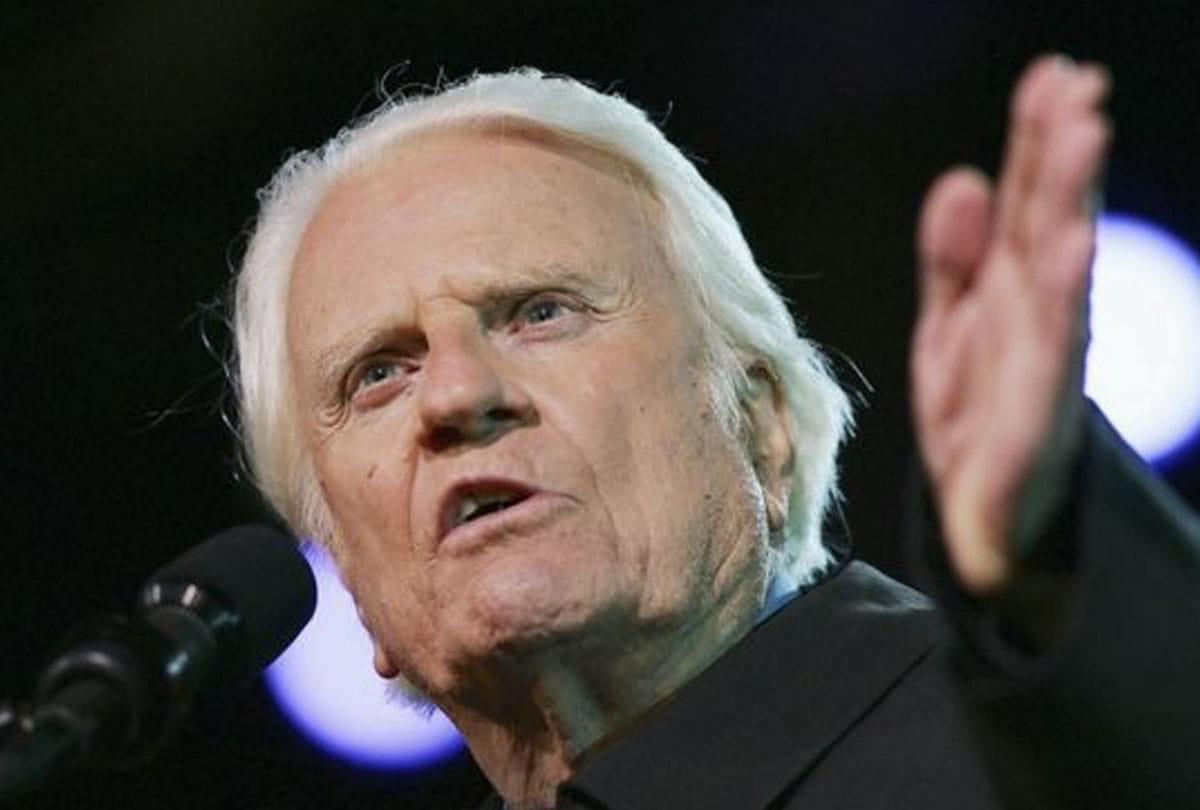 billy graham treated as angle of god