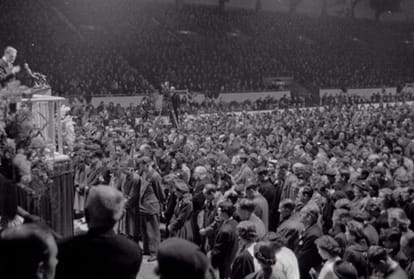 billy graham treated as angle of god