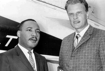 billy graham treated as angle of god