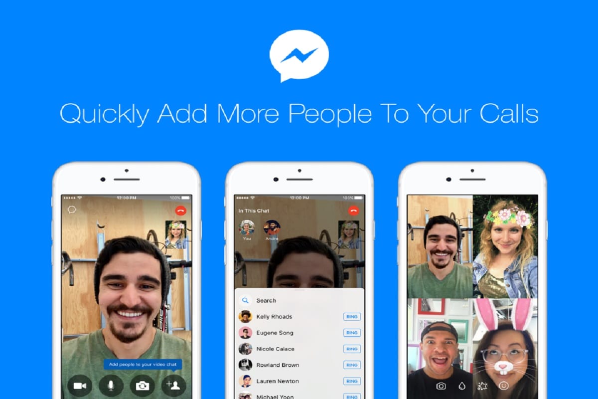 Facebook Messenger update Now Lets add more friends in audio and video chats