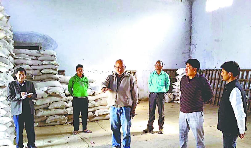 wheat weighing by stones