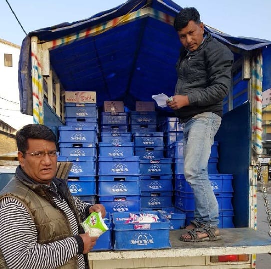 Two samples of milk, a sample of curd sent for investigation