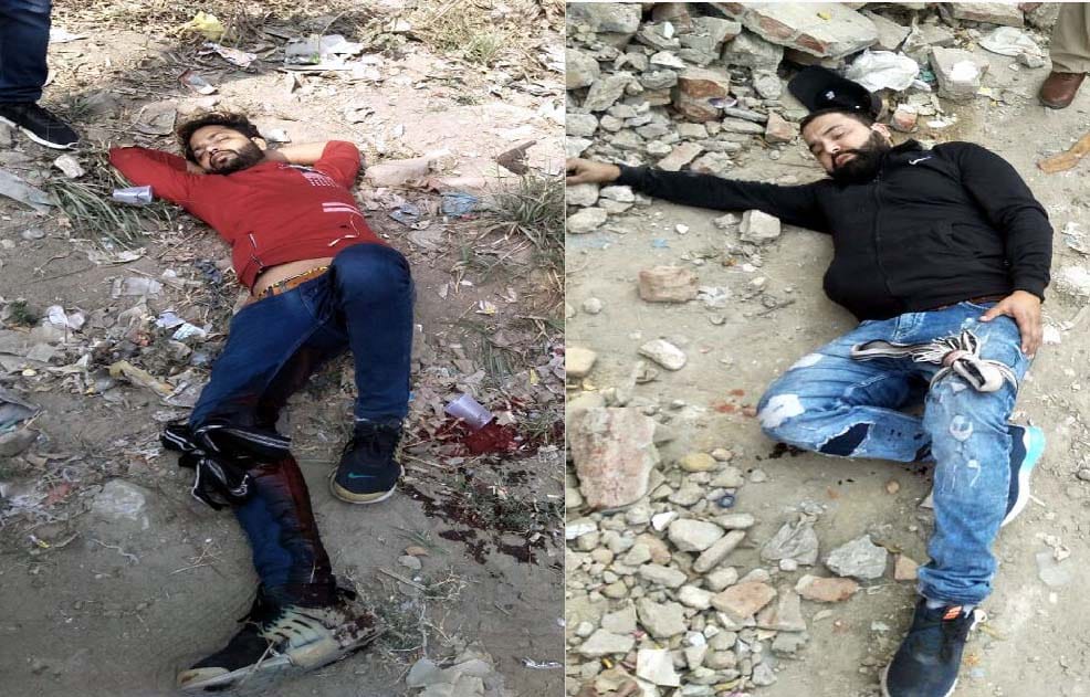two arrested in police encounter at ghaziabad