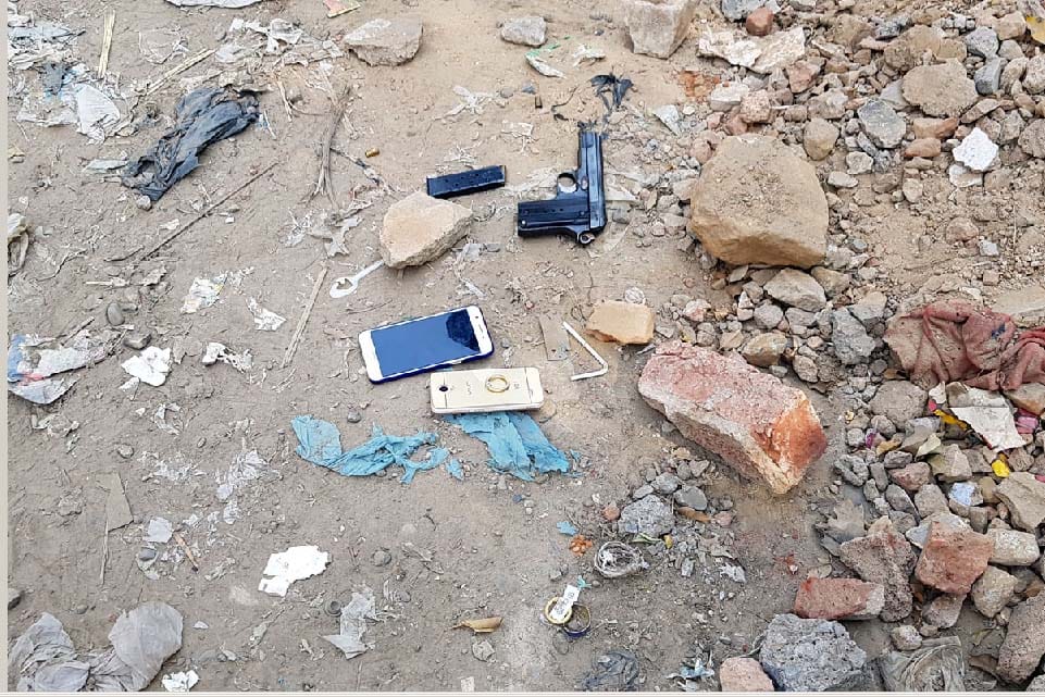 two arrested in police encounter at ghaziabad