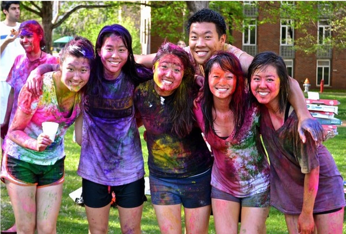 holi in out of the india