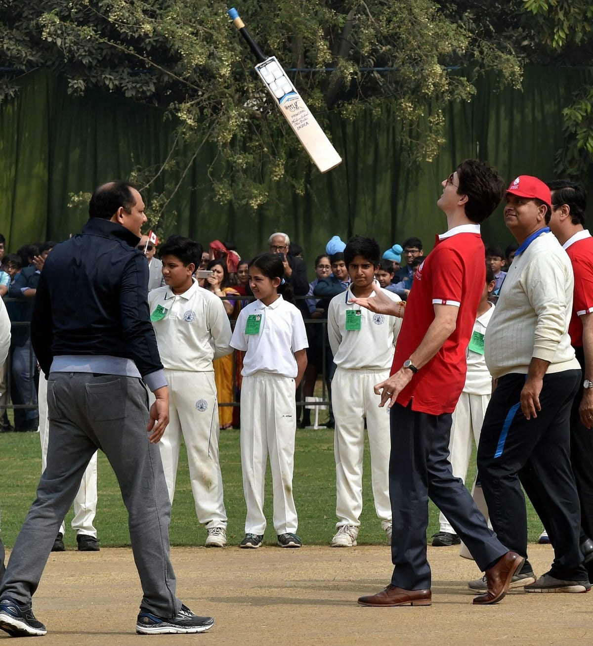 Canada PM played cricket with former cricketer Kapil Dev and Mohammad Azharuddin