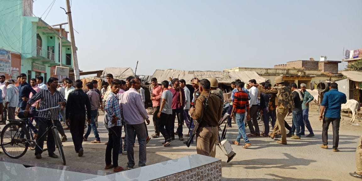 firozabad fear after murder and suicide outside examination center