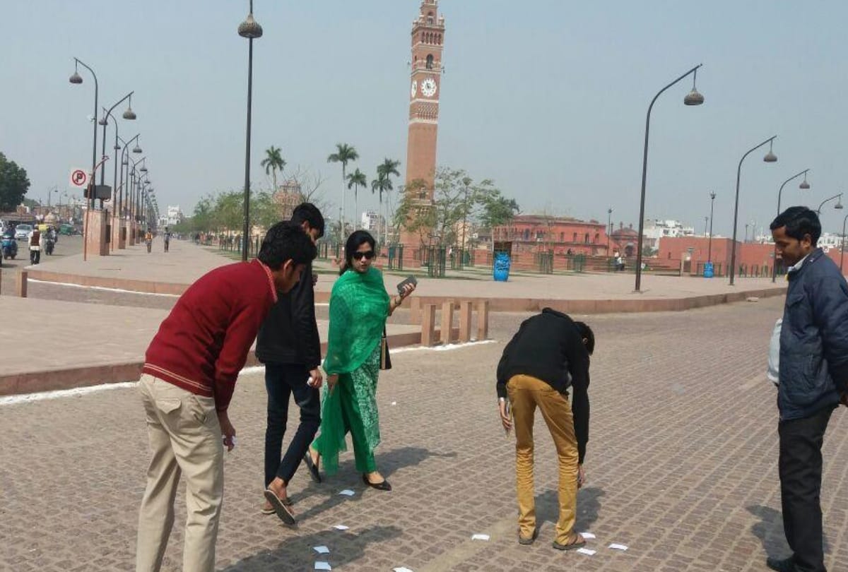 boys punished for making the park dirty