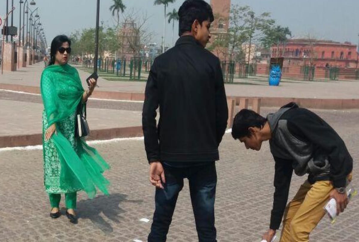 boys punished for making the park dirty