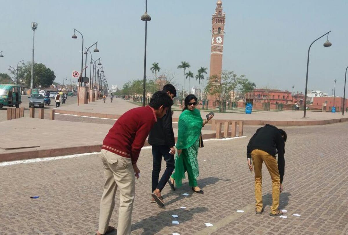 boys punished for making the park dirty