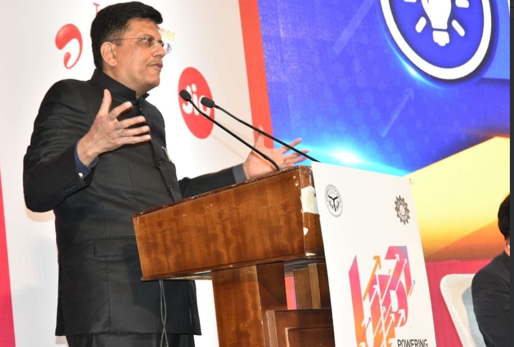rail minister piyush goyal says uttar pradesh to develop much faster now.