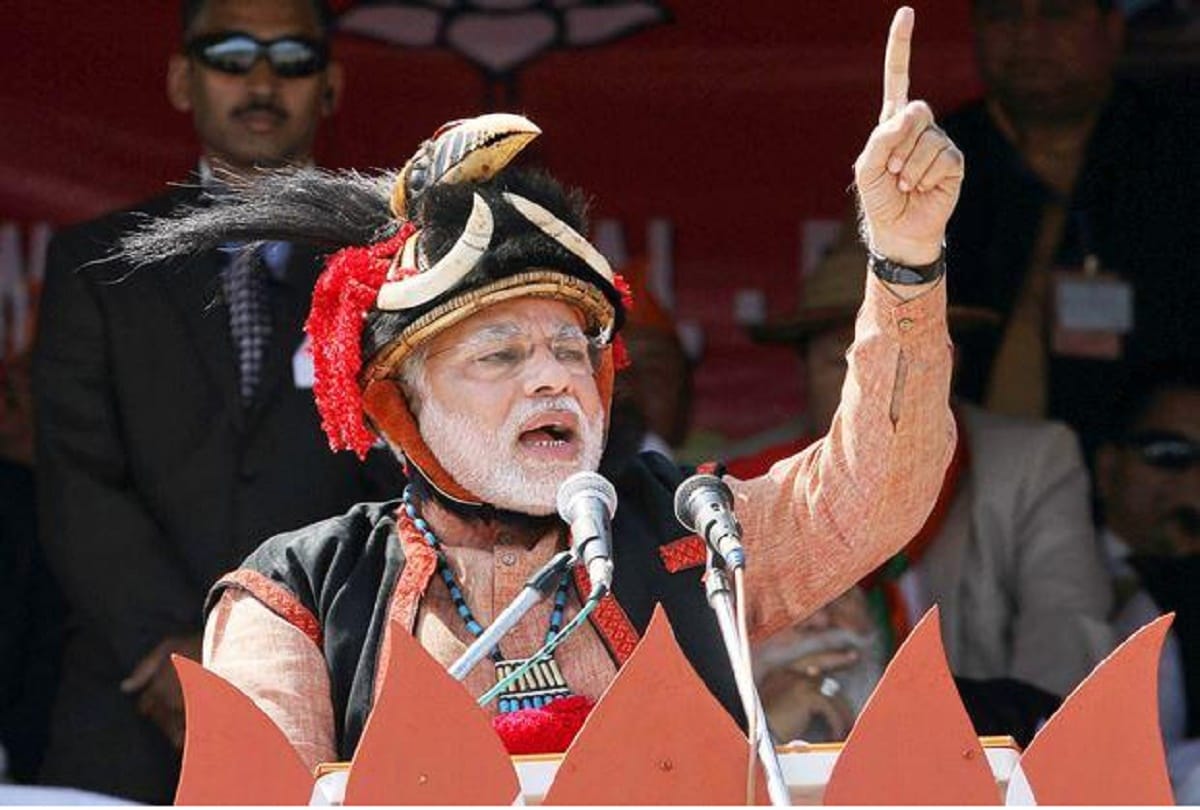 Modi will visit Nagaland and Meghalaya today, two rallies for assembly election 2018
