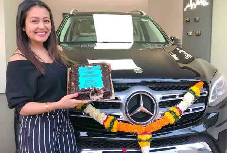 neha kakkar buys an expensive mercedes car people troll her