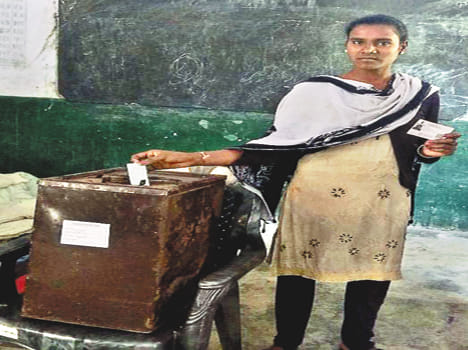 60.40 percent polling in bypoll