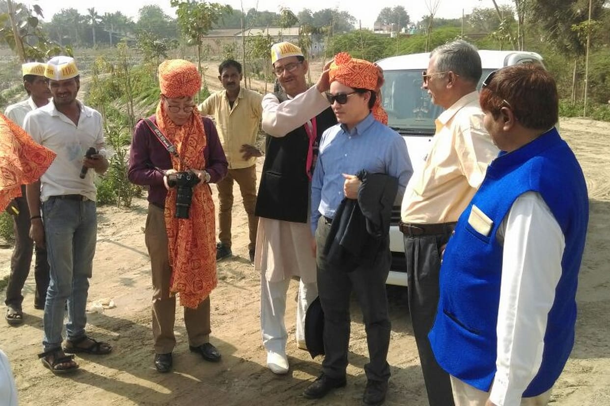 कोरिया से आई टीम ने देखा कालिंदी का हाल