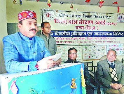 बेसहारा बच्चों के संरक्षण में आगे आएं लोग : जिया लाल