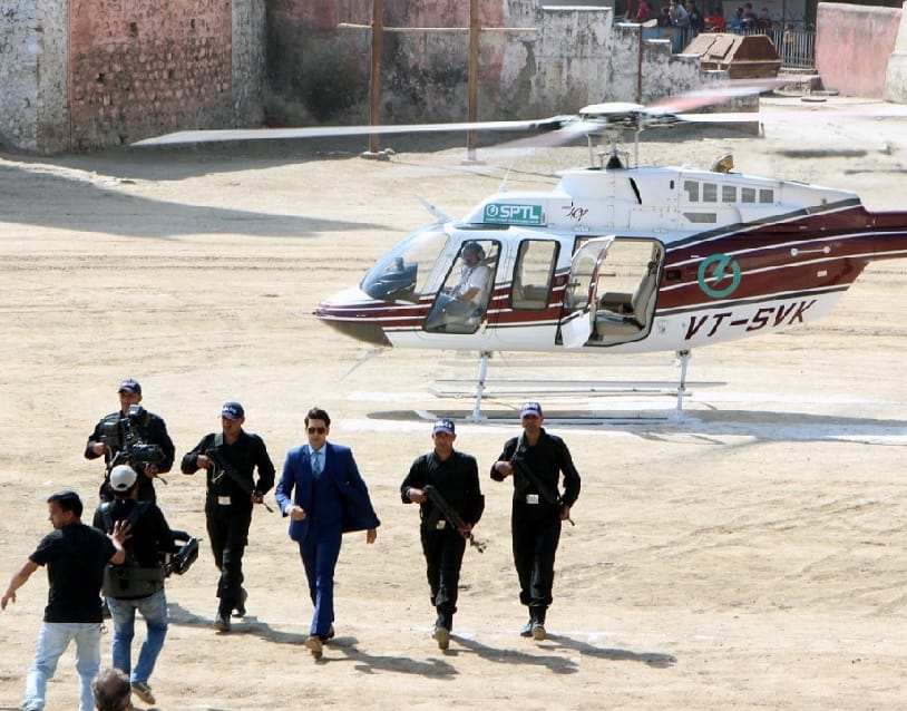Batti gul meter chalu Arjun N kapoor helicopter shooting  