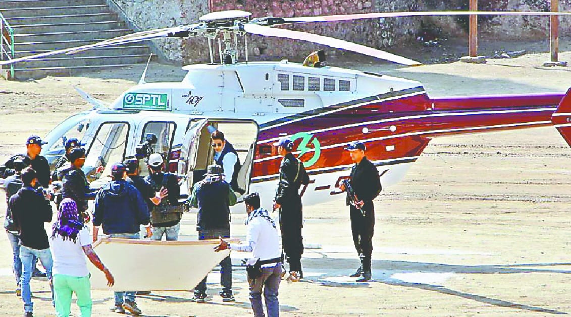 Batti gul meter chalu Arjun N kapoor helicopter shooting  