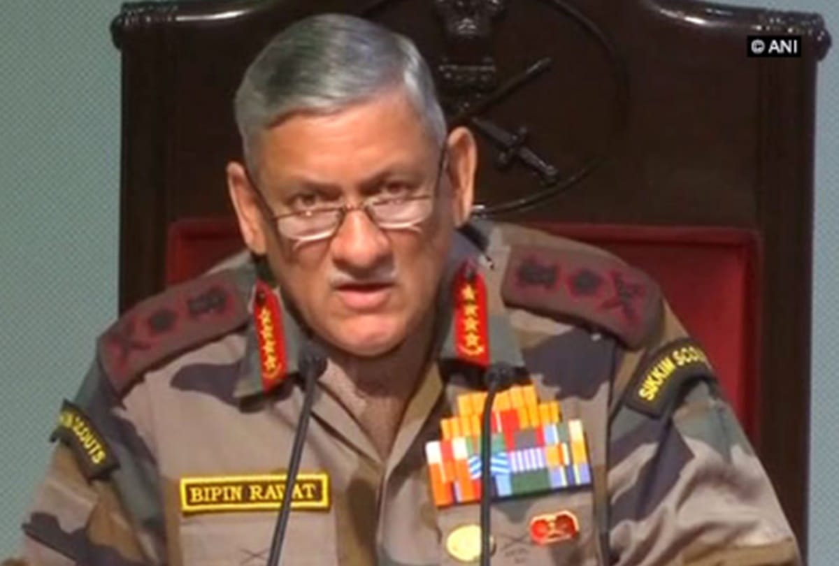 Army Chief General Bipin Rawat said pakistan will get befitting reply of Sunjwan attack
