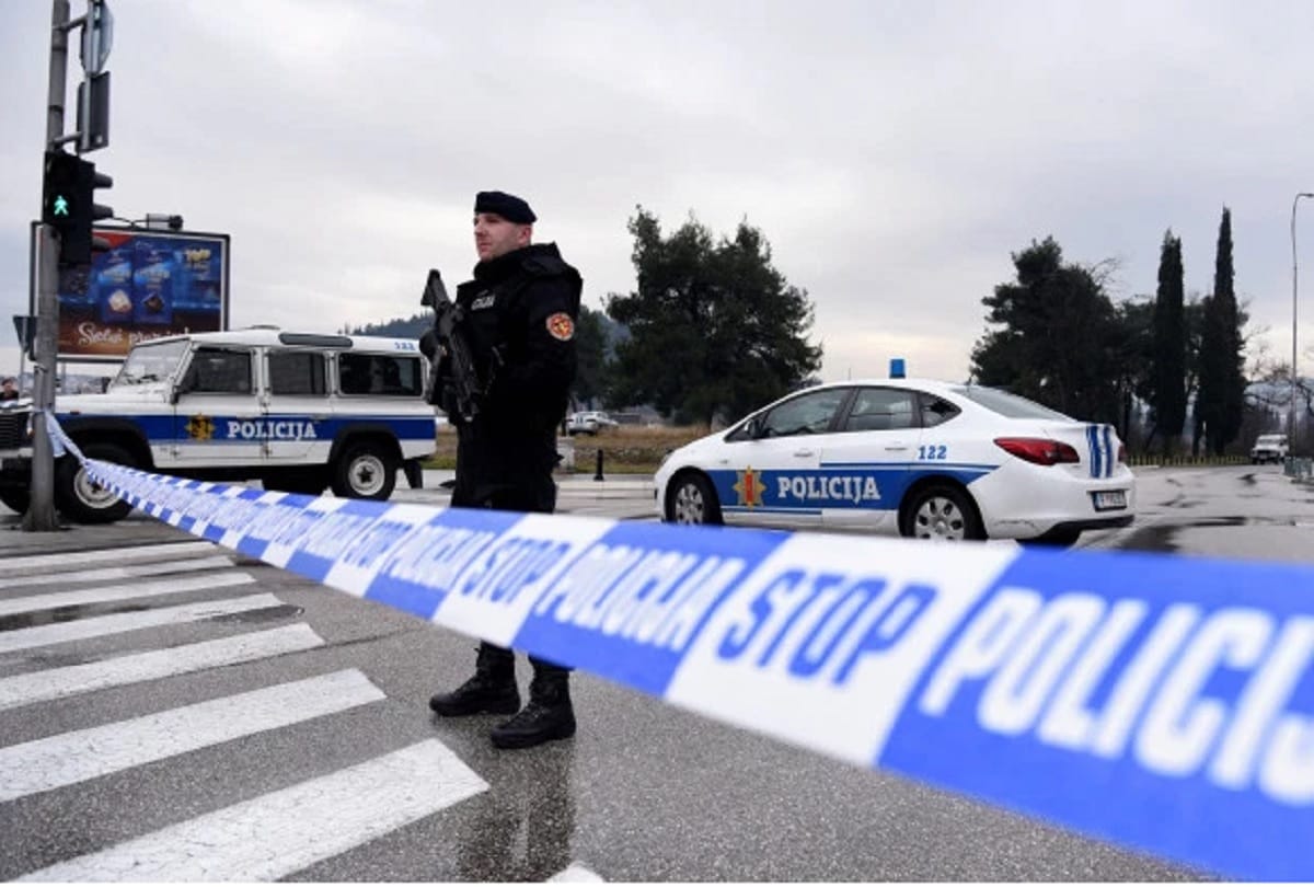 Suicide bomb attack in the US embassy premises of Montenegro