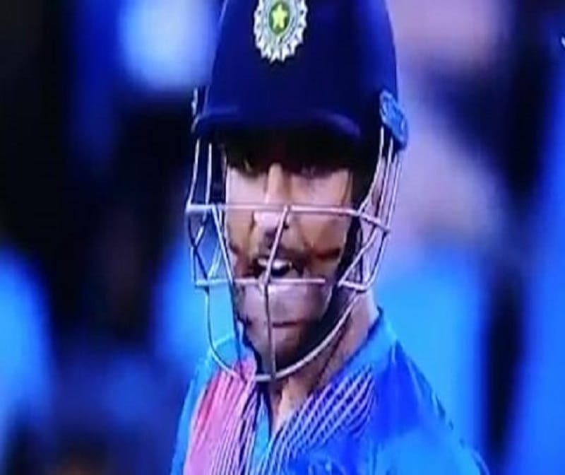 5 times when ms dhoni lost his temper