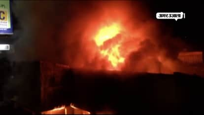 Watch Massive fire erupts at chemical warehouse in Mumbai