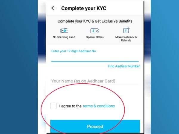 Easy steps for Paytm link with Aadhaar