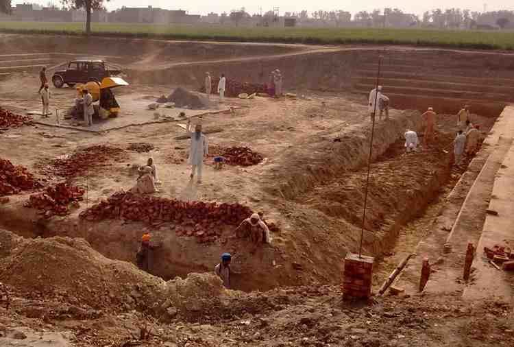 many years old pond found in gurudwara land punjab